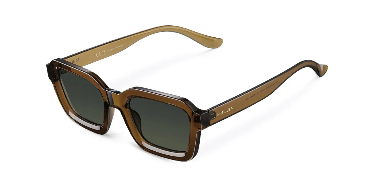 Nayah Sunglasses Mustard Olive sold by Ivalo.com product image thumbnail 3