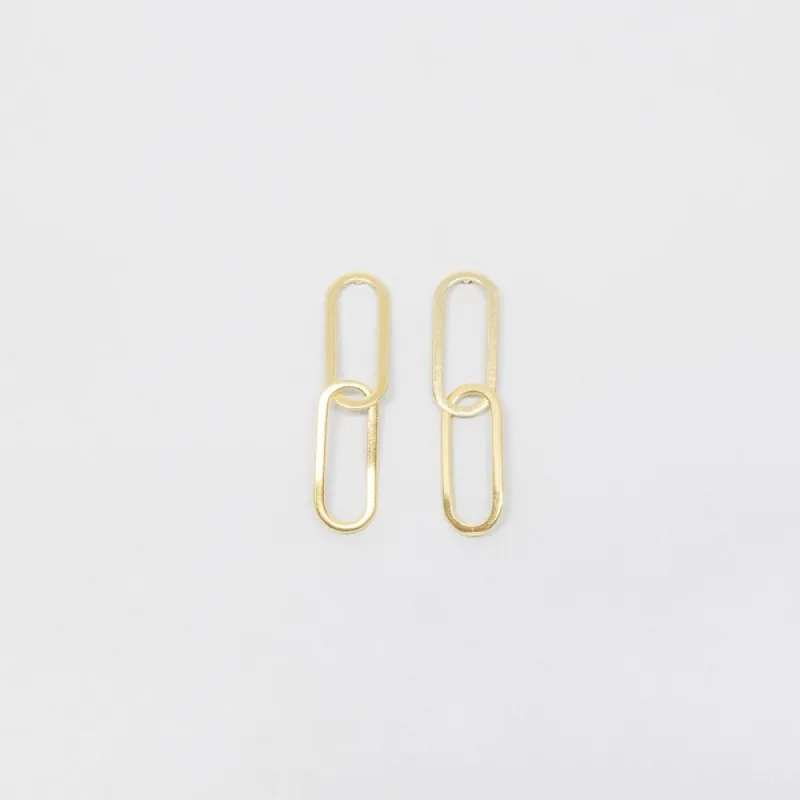 Link Chain Stud Earrings sold by Ivalo.com