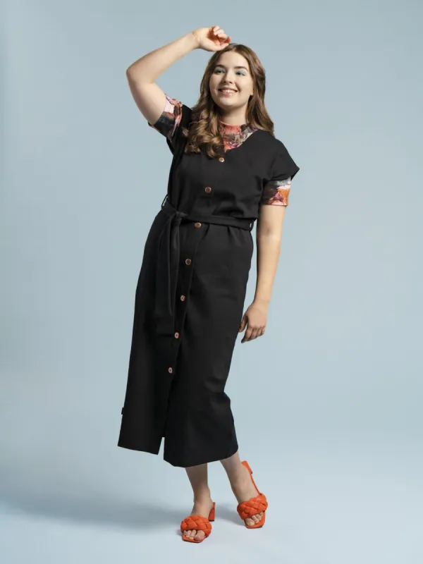 Nicola Vest Dress Black sold by Ivalo.com