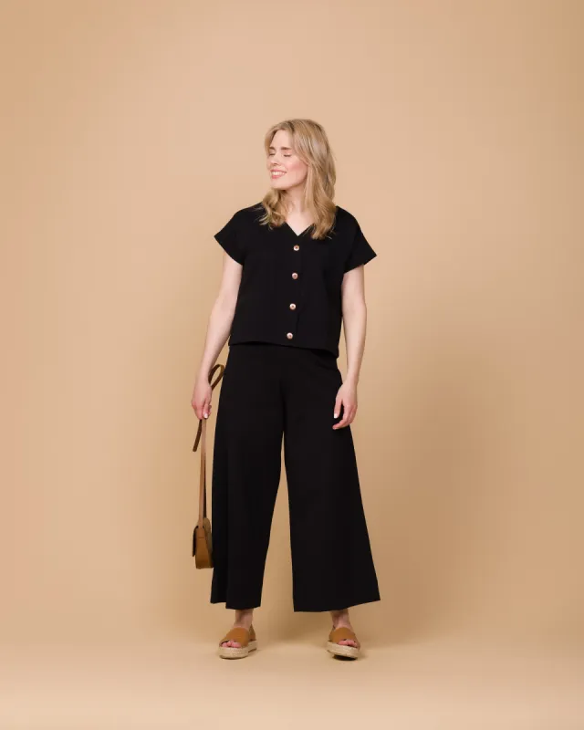 Celene Top Black sold by Ivalo.com