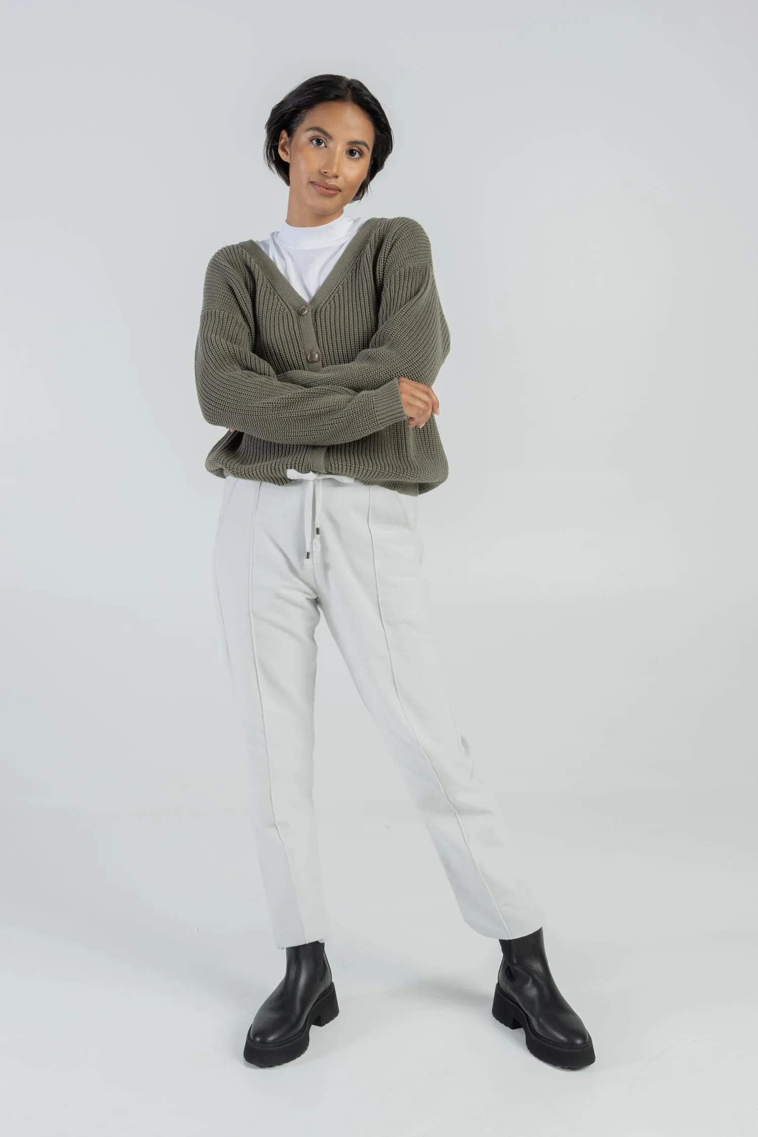 Yva Trousers Light Grey sold by Ivalo.com