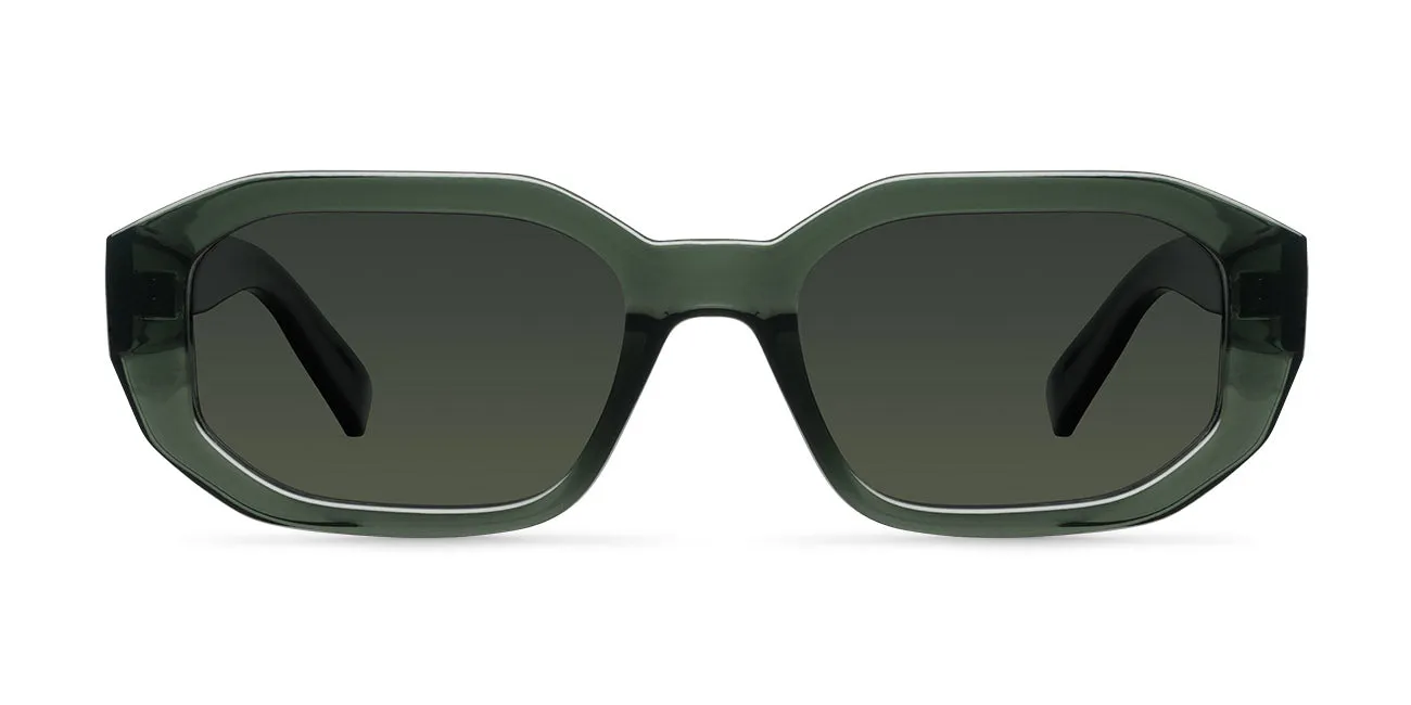 Kessie Sunglasses Fog Olive sold by Ivalo.com