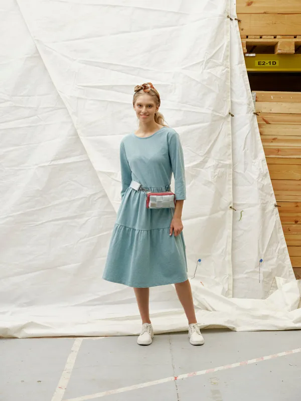 Sahara Bag Ice Blue / Cranberry sold by Ivalo.com