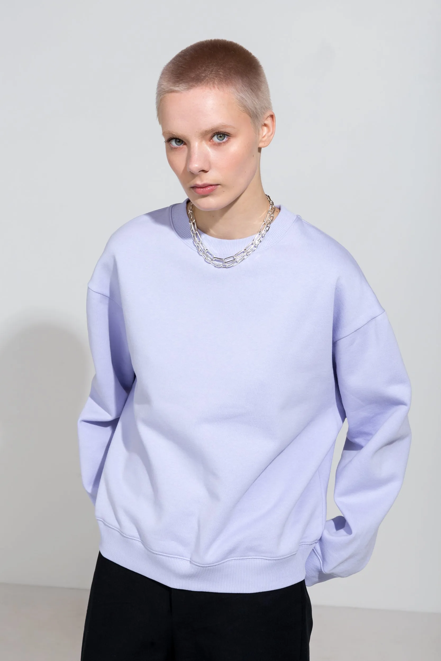 Naila Oversized Sweatshirt Lilac sold by Ivalo.com product image thumbnail 5