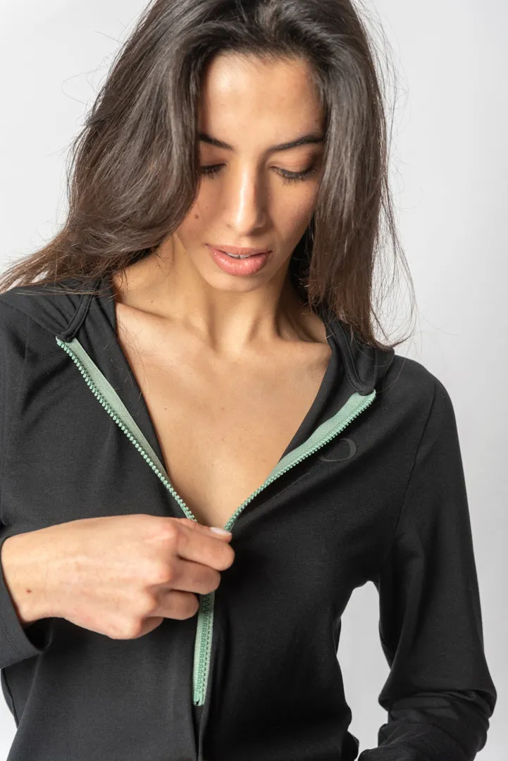 Jumpsuit With Hood Black sold by Ivalo.com product image thumbnail 3