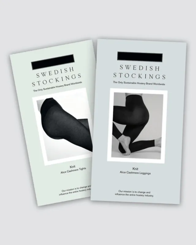 Cashmere Set Alice Tights & Alice Leggings Black sold by Ivalo.com