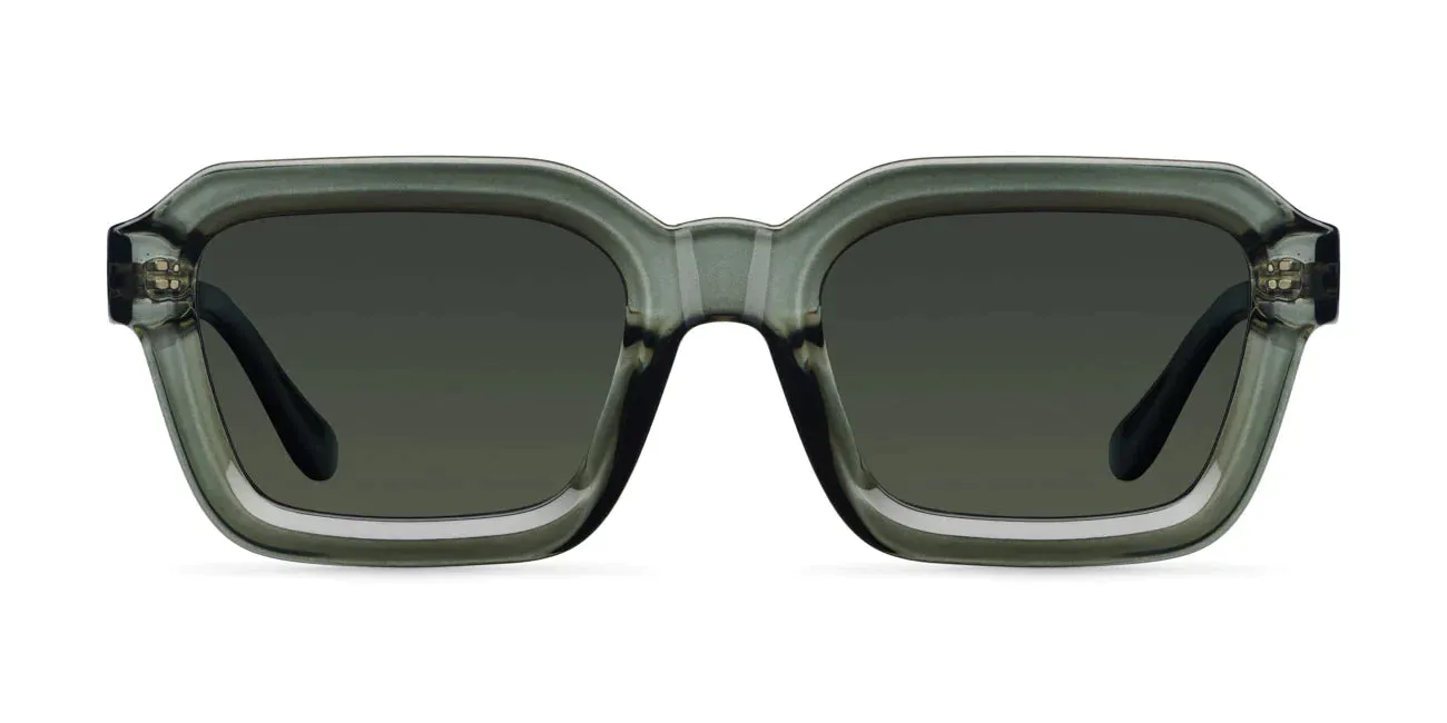 Nayah Sunglasses Fog Olive sold by Ivalo.com