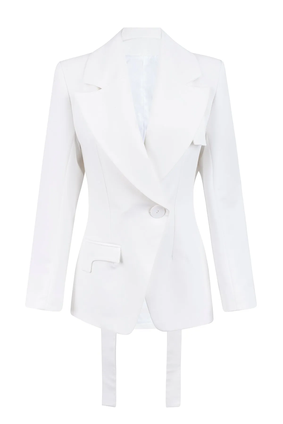 Dove Cinched Blazer White sold by Ivalo.com product image thumbnail 2