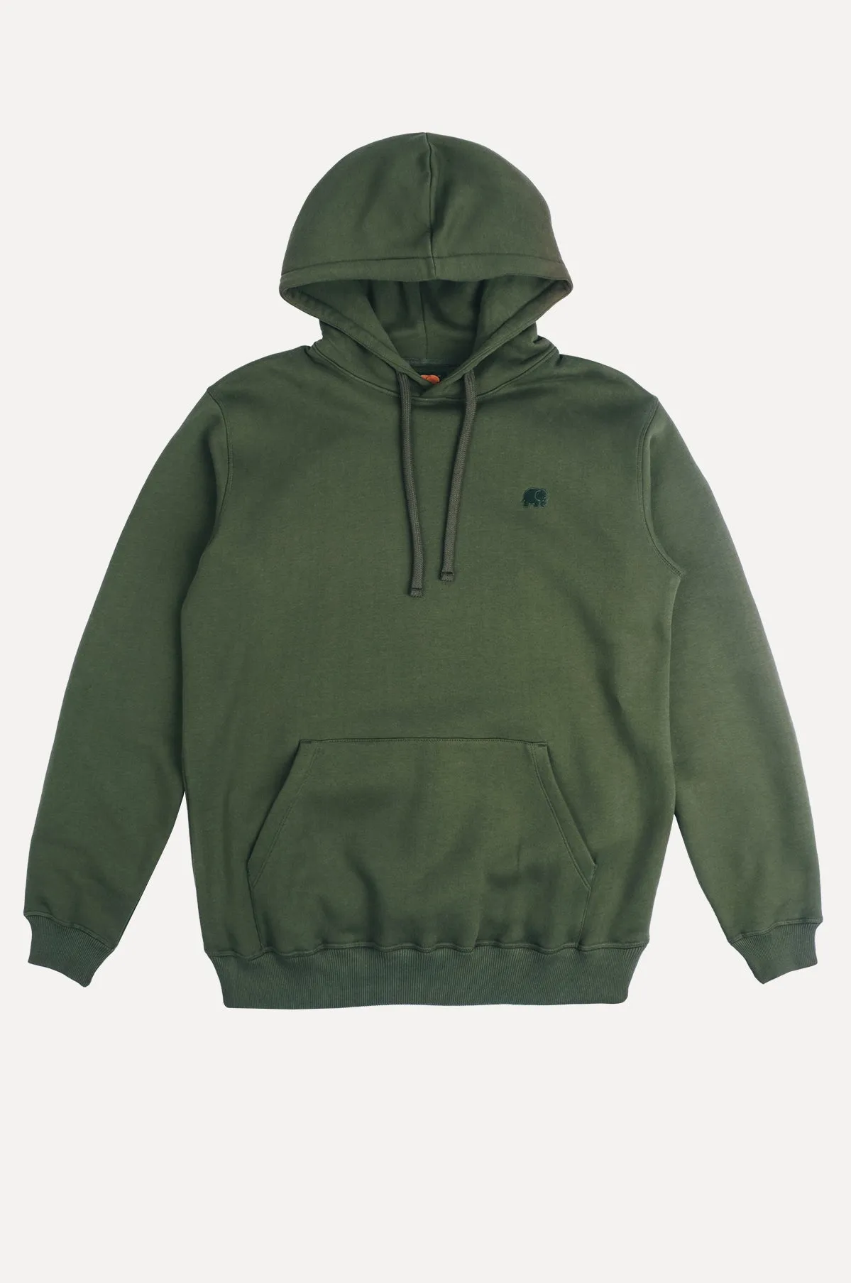 Organic Essential Hoodie Dark Olive sold by Ivalo.com