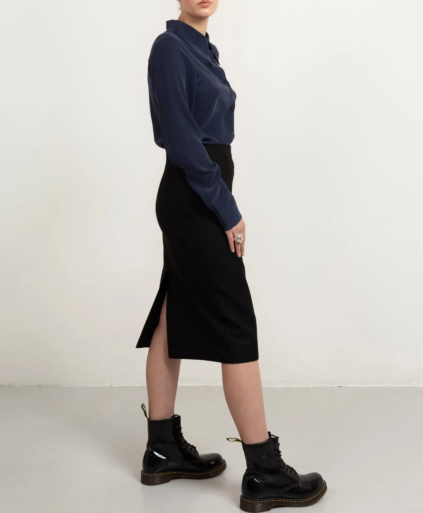 Knee-Length Prime Pencil Skirt Black sold by Ivalo.com product image thumbnail 2