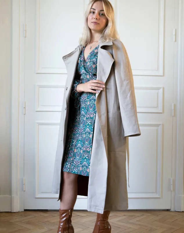 Zora Trench Coat Beige sold by Ivalo.com