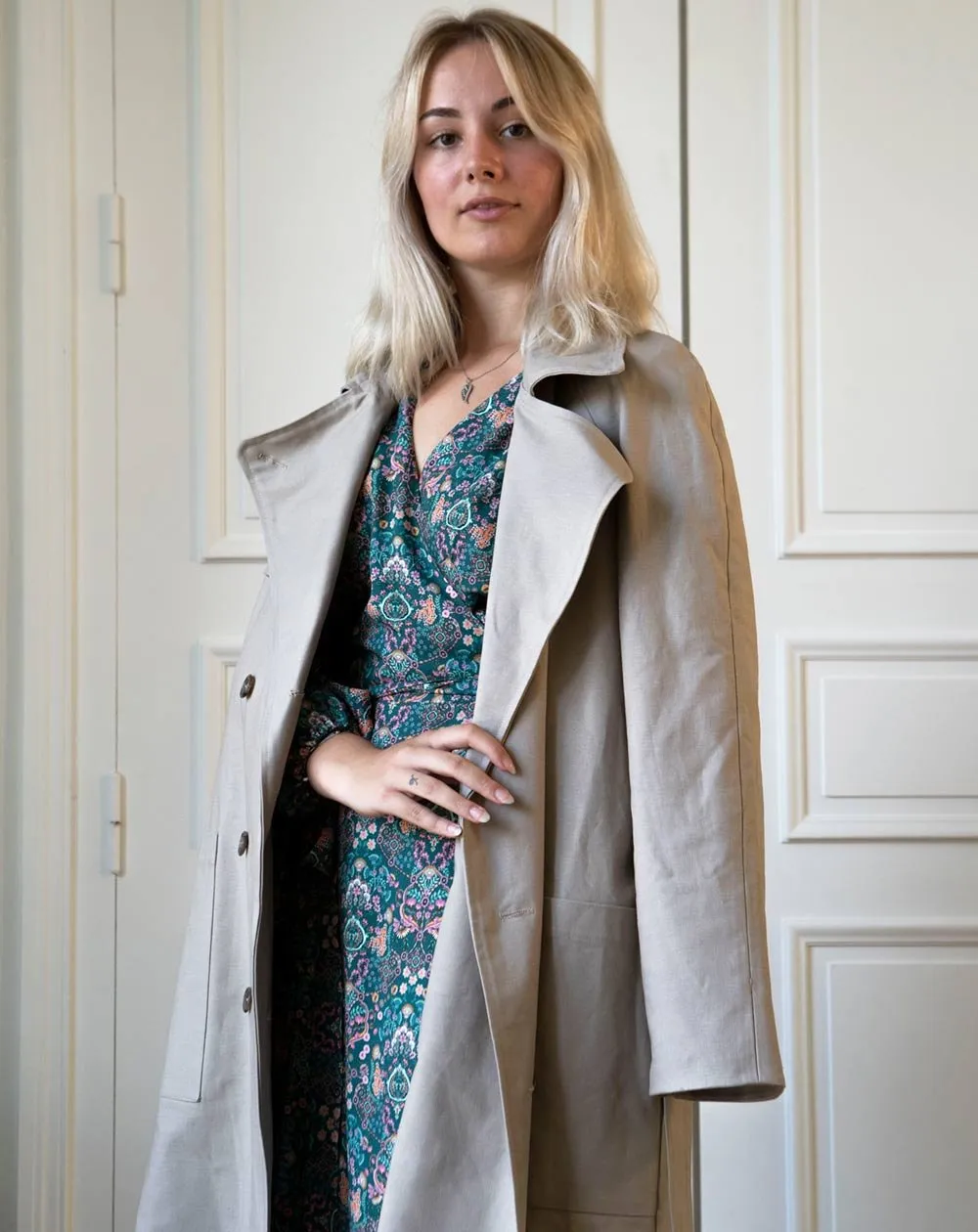 Zora Trench Coat Beige sold by Ivalo.com product image thumbnail 4