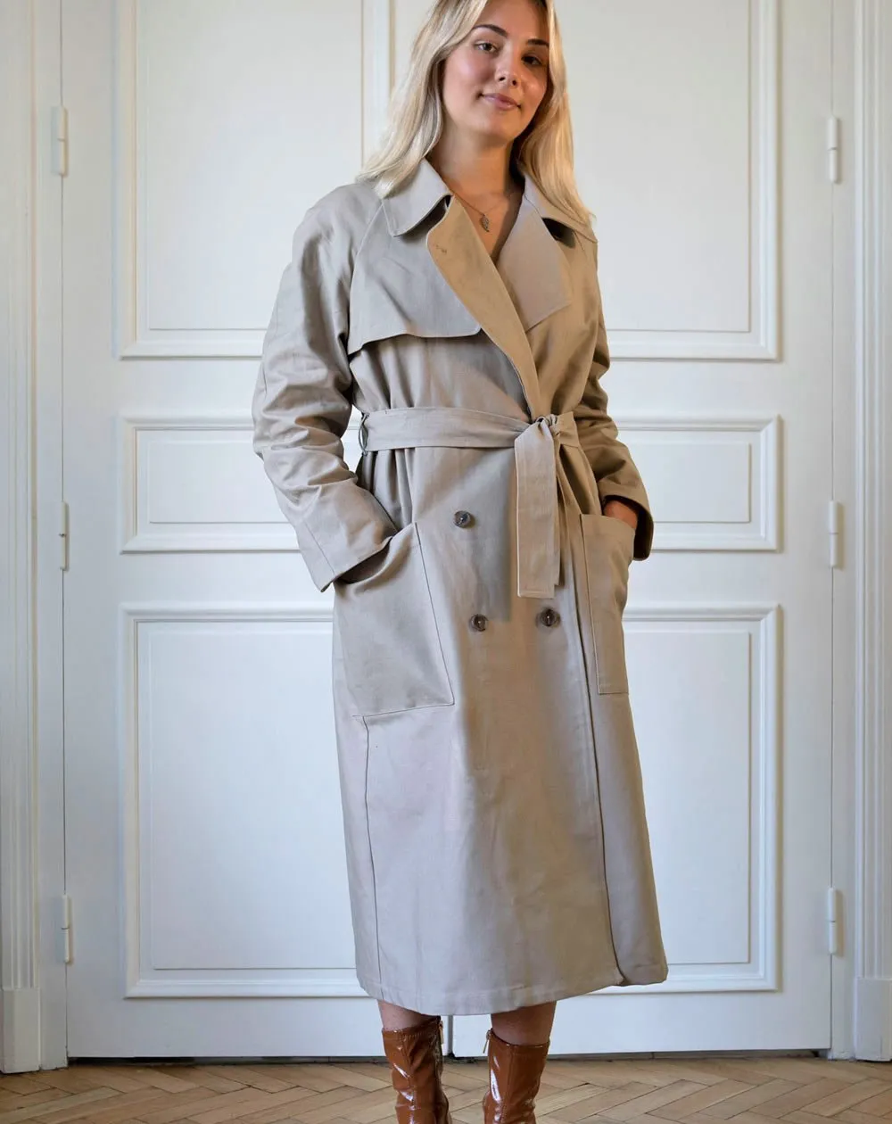 Zora Trench Coat Beige sold by Ivalo.com product image thumbnail 2