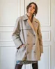 Zorane Short Trench Coat Beige sold by Ivalo.com