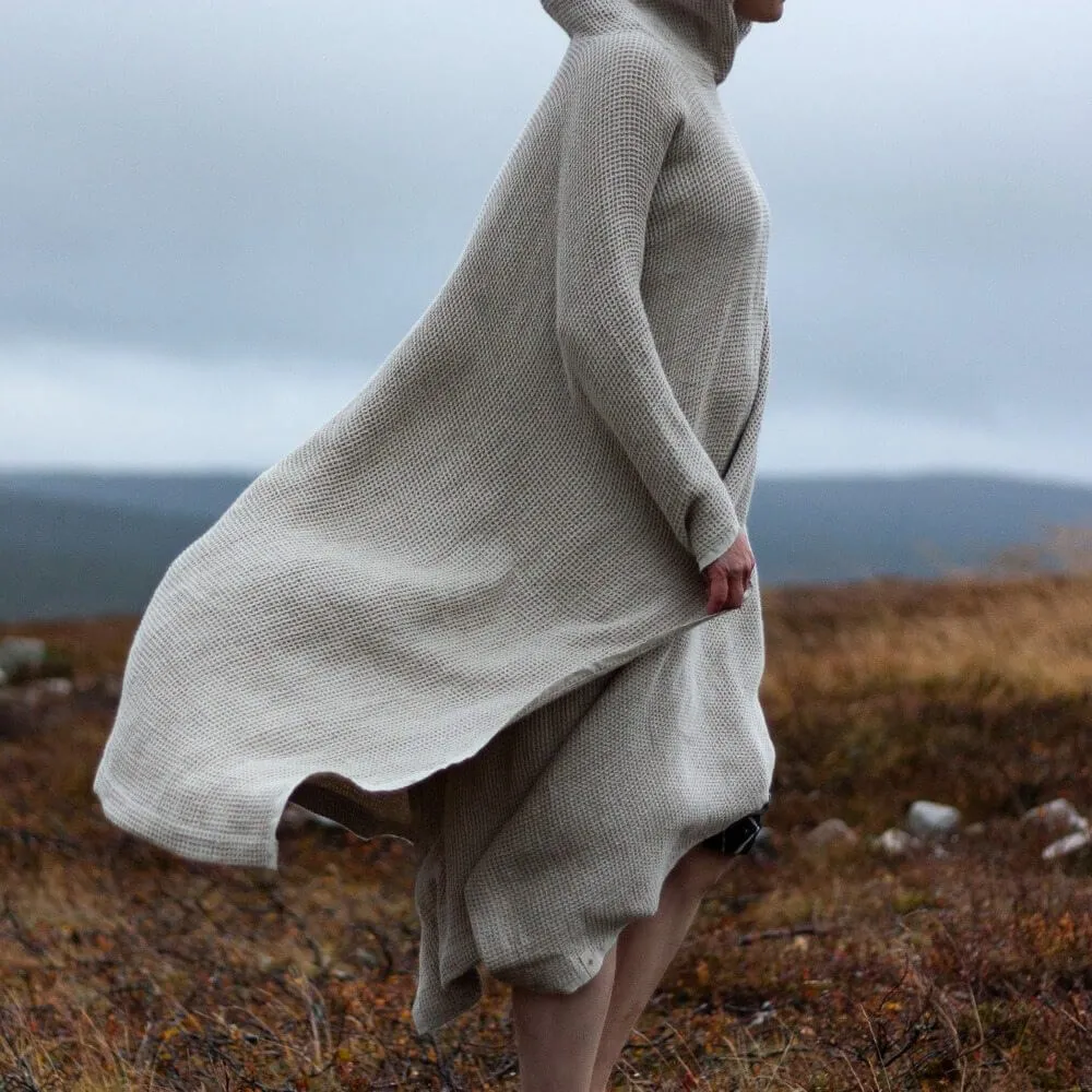 Pielpa Poncho Towel Hemp Waffle sold by Ivalo.com product image thumbnail 5