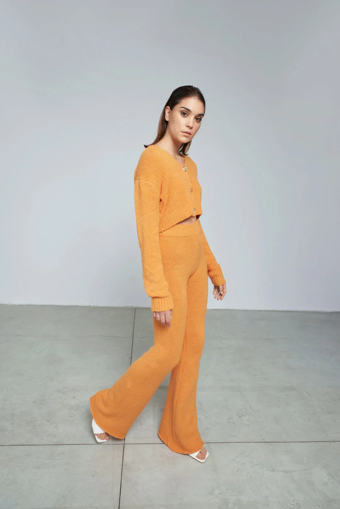 The Kate Crop Cardigan Orange sold by Ivalo.com product image thumbnail 4