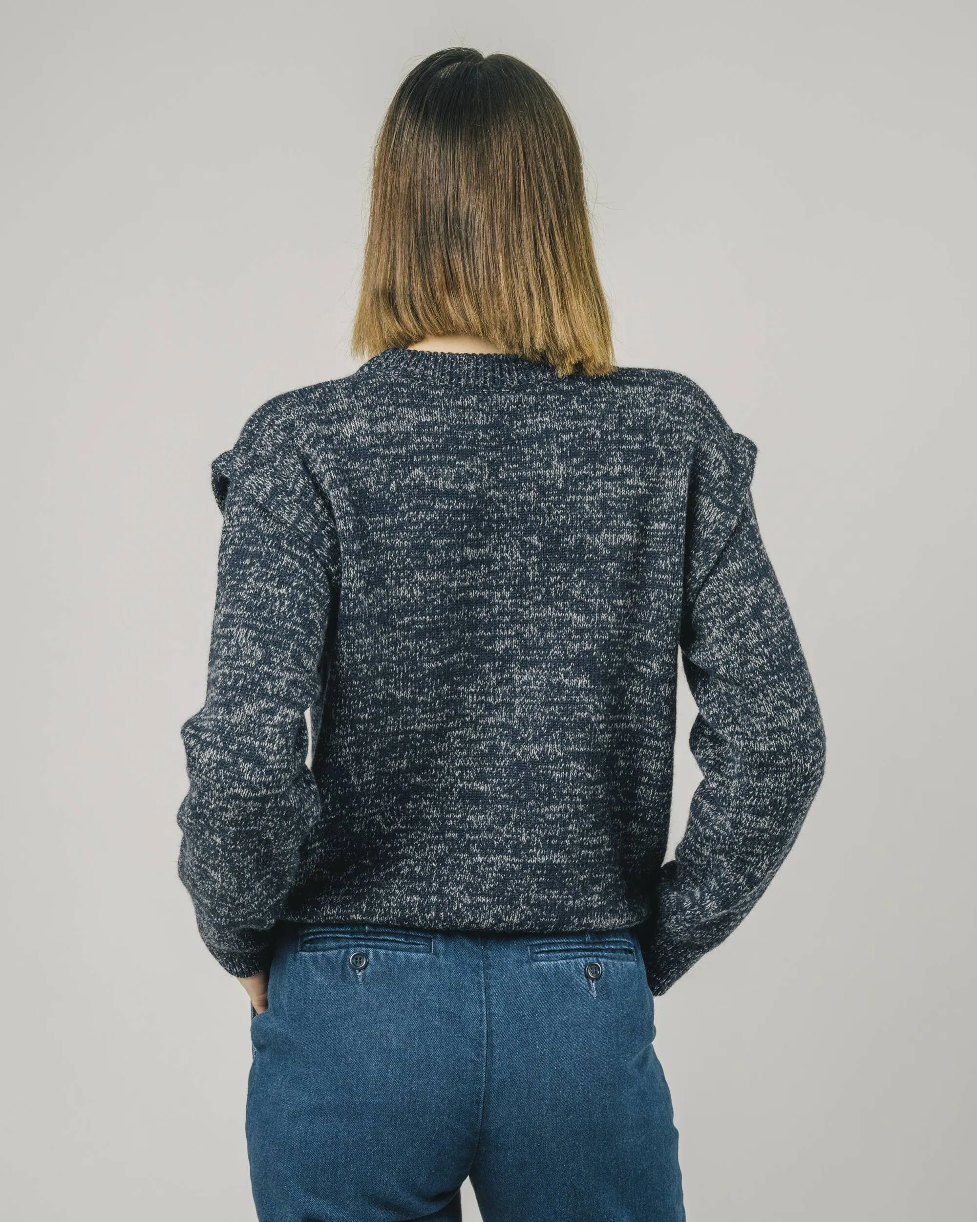 Retro Sweater Navy sold by Ivalo.com product image thumbnail 4