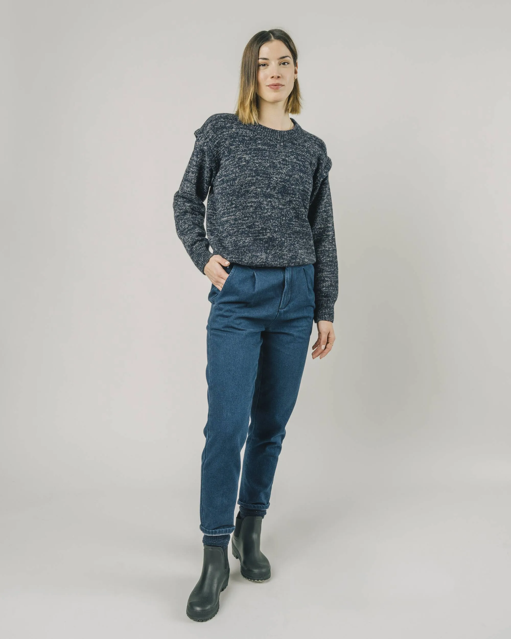 Retro Sweater Navy sold by Ivalo.com product image thumbnail 2