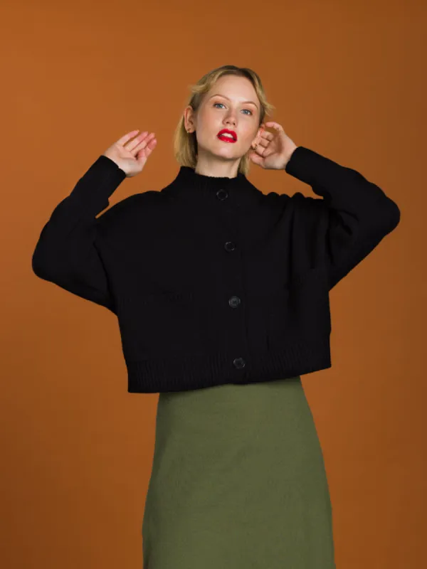 Rita Cardigan Black sold by Ivalo.com