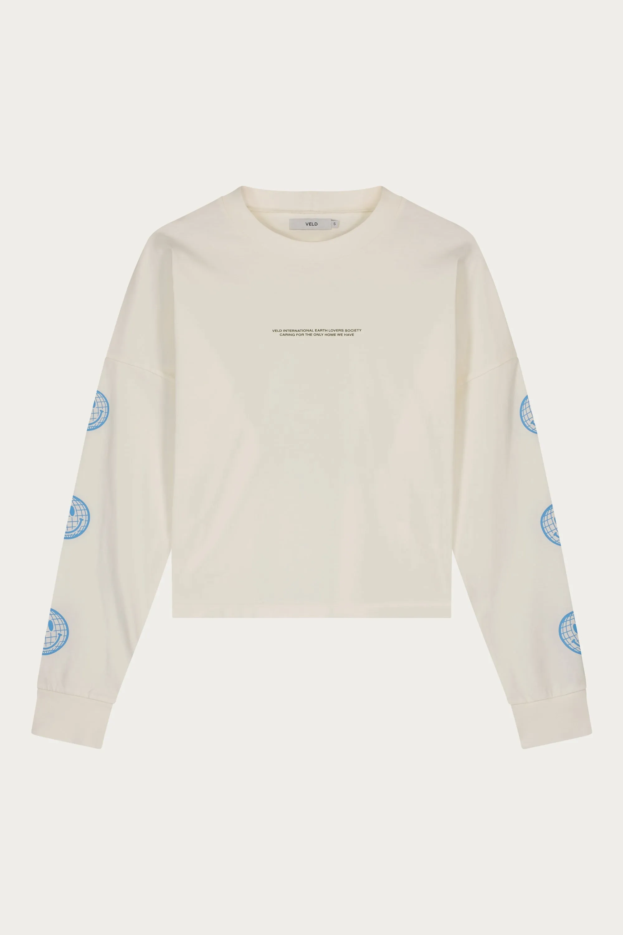 Vondel Earth Lovers Long Sleeve T-Shirt Natural sold by Ivalo.com product image thumbnail 4