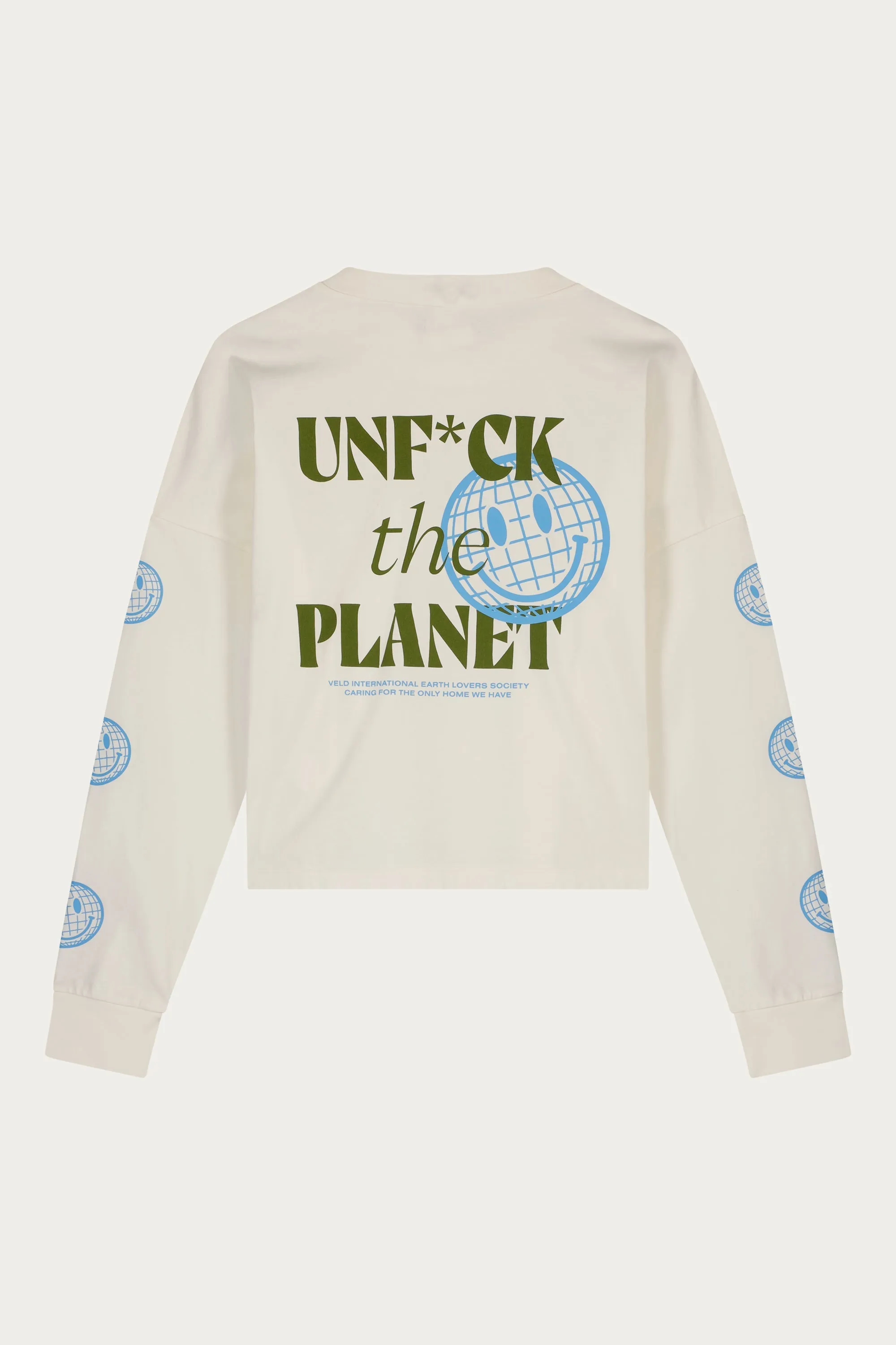 Vondel Earth Lovers Long Sleeve T-Shirt Natural sold by Ivalo.com product image thumbnail 5