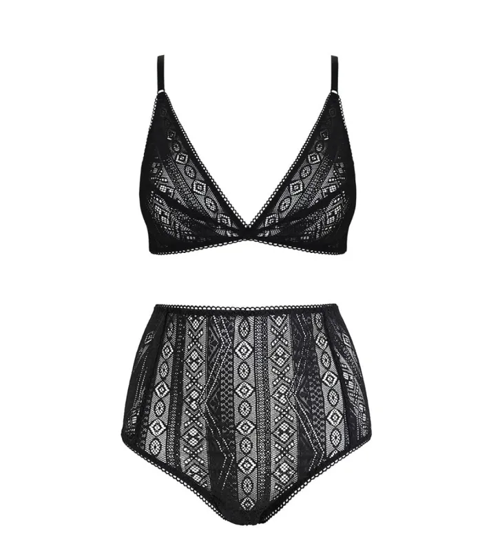 Darling High Underwear Set Black sold by Ivalo.com