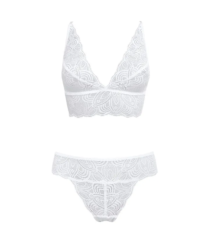 Daylight Bloom White Underwear Set sold by Ivalo.com