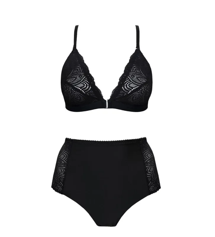 Earth Black High Underwear Set v1 sold by Ivalo.com