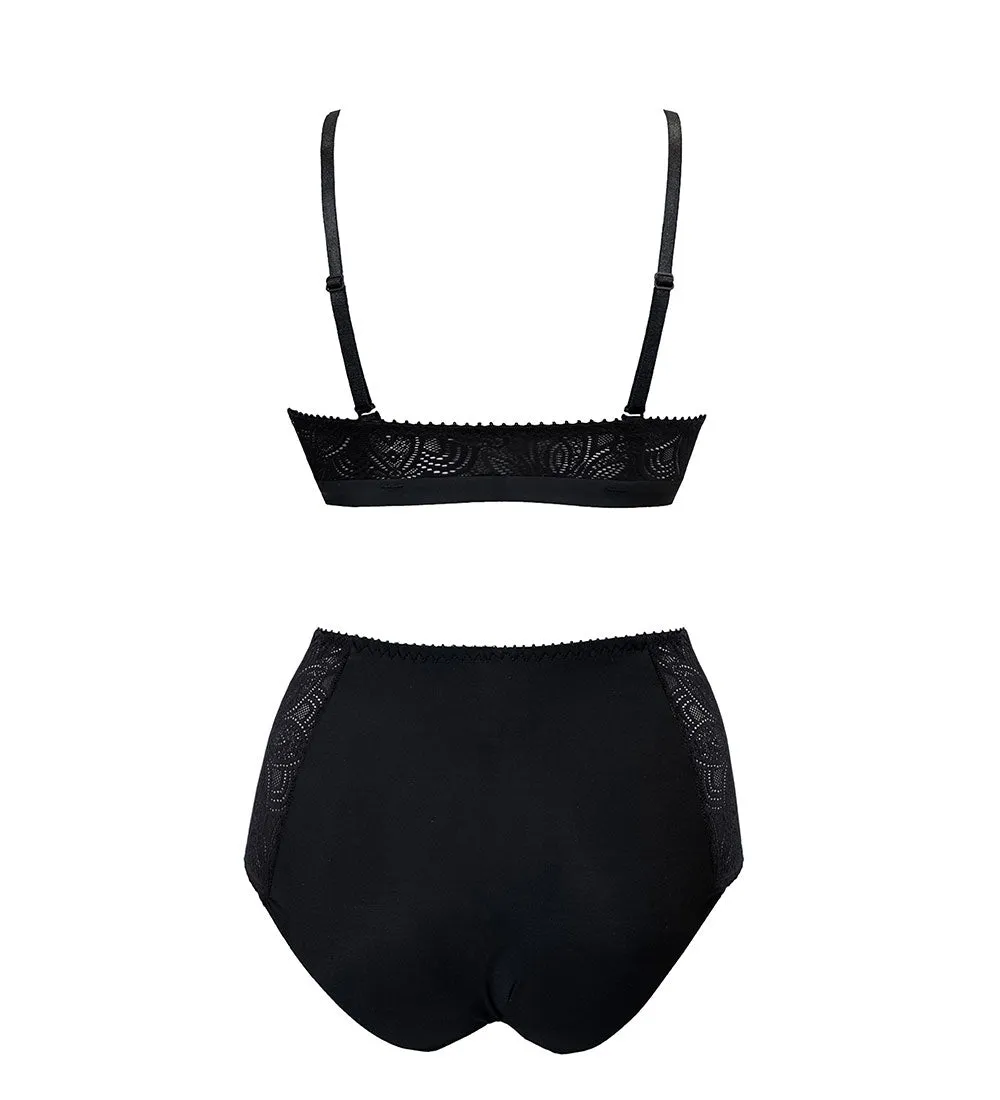 Earth Black High Underwear Set v1 sold by Ivalo.com product image thumbnail 3