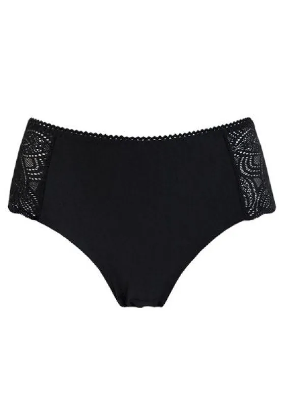 Earth Medium Panties Black sold by Ivalo.com