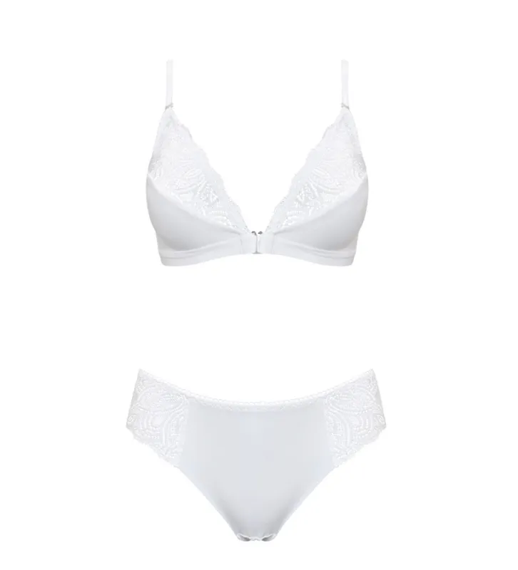 Lotus White Underwear Set sold by Ivalo.com