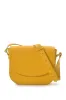 Leather Shoulder Bag Mustard sold by Ivalo.com