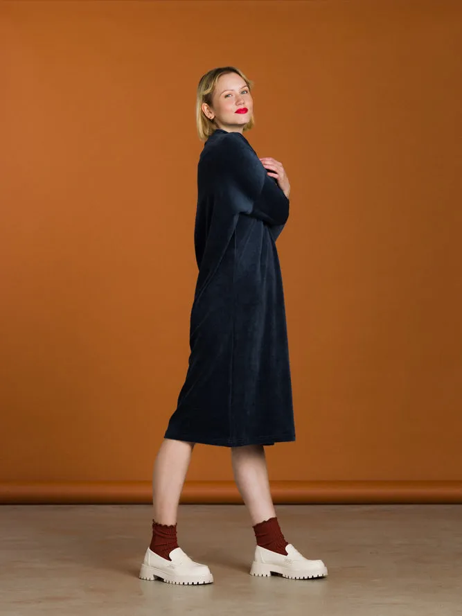 Bonnie Dress Blue Velvet sold by Ivalo.com product image thumbnail 2