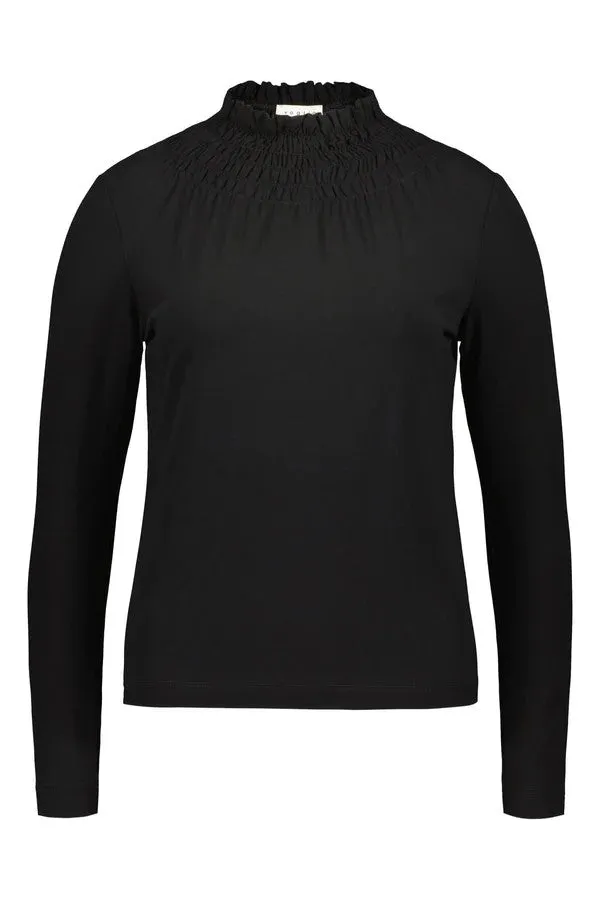 Nikoletta High Collar Blouse Black sold by Ivalo.com product image thumbnail 2