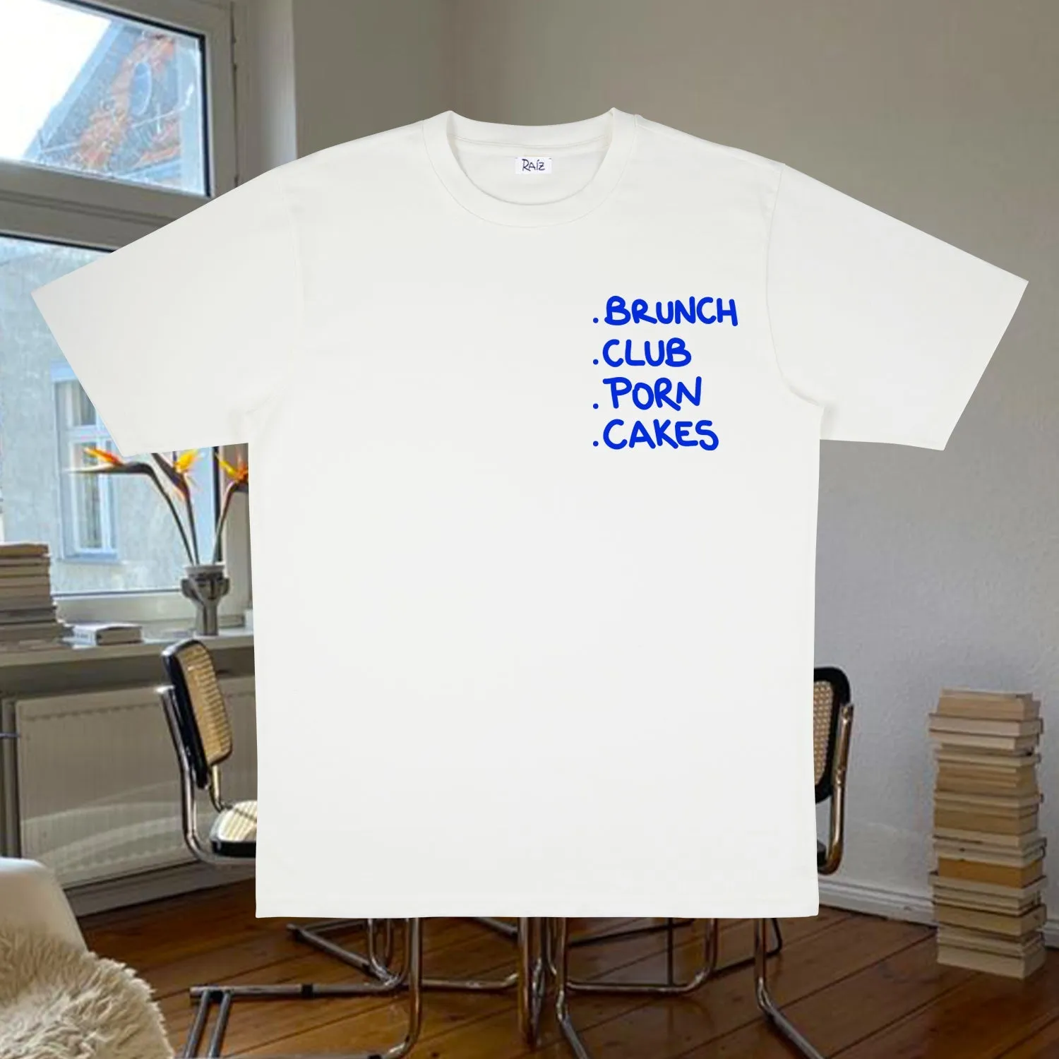List T-Shirt White sold by Ivalo.com product image thumbnail 2