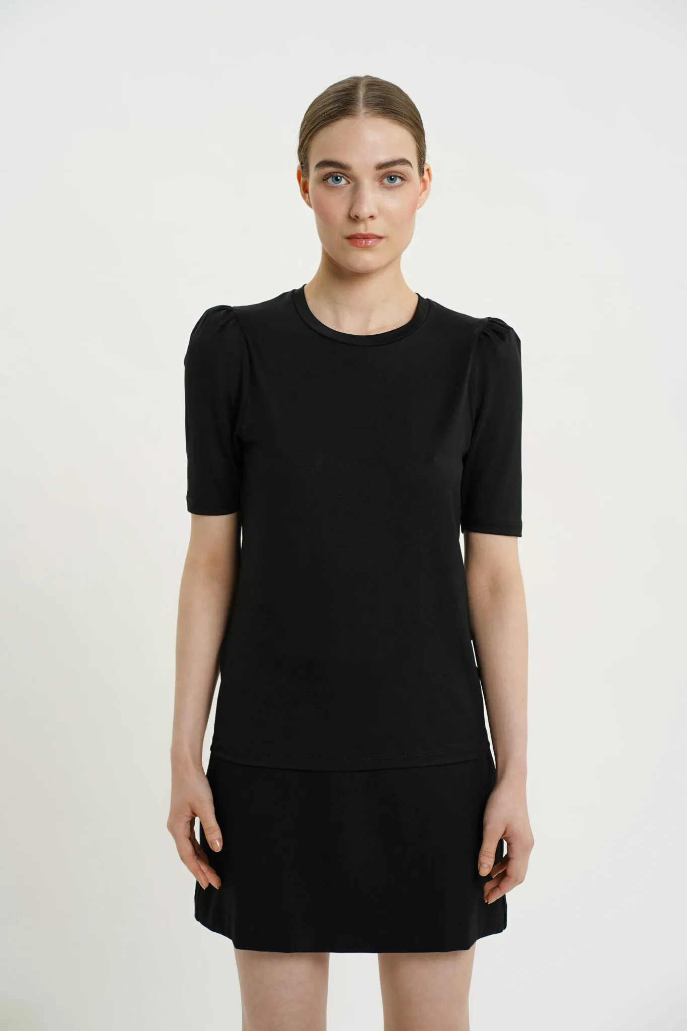 Tu Puff Sleeve Top Black sold by Ivalo.com