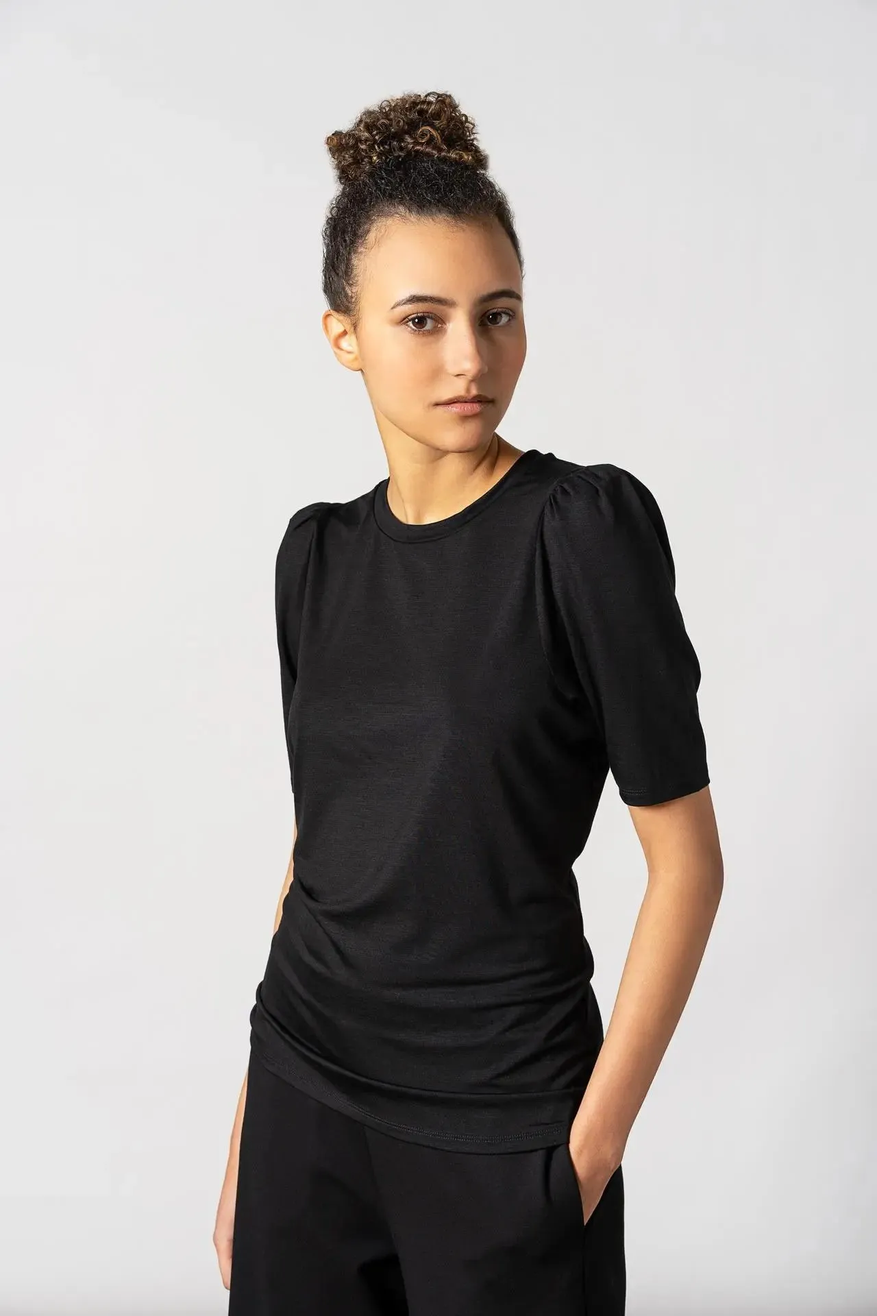 Tu Puff Sleeve Top Black sold by Ivalo.com product image thumbnail 5