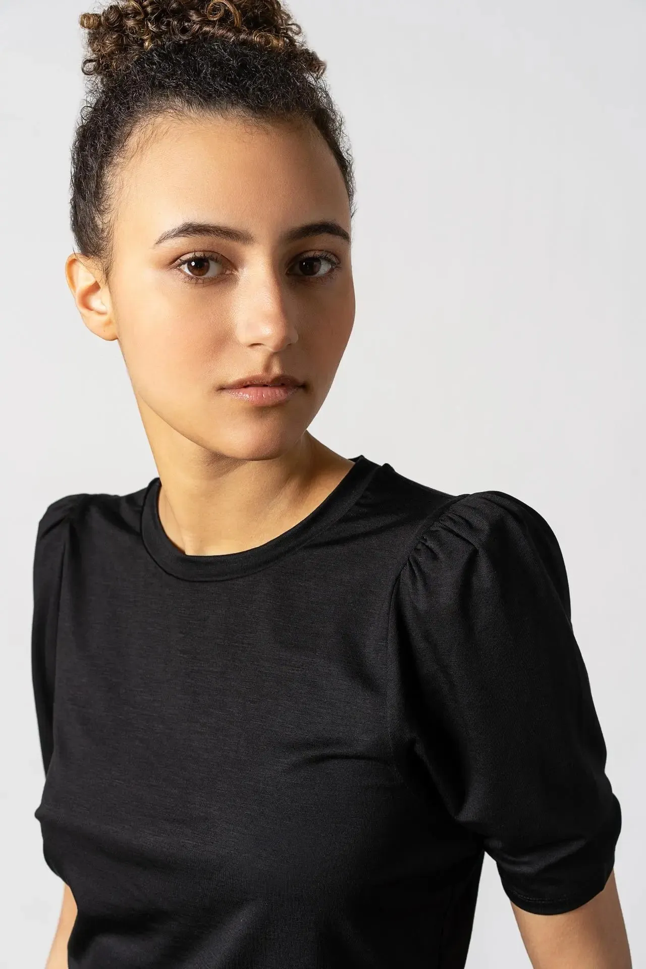 Tu Puff Sleeve Top Black sold by Ivalo.com product image thumbnail 3