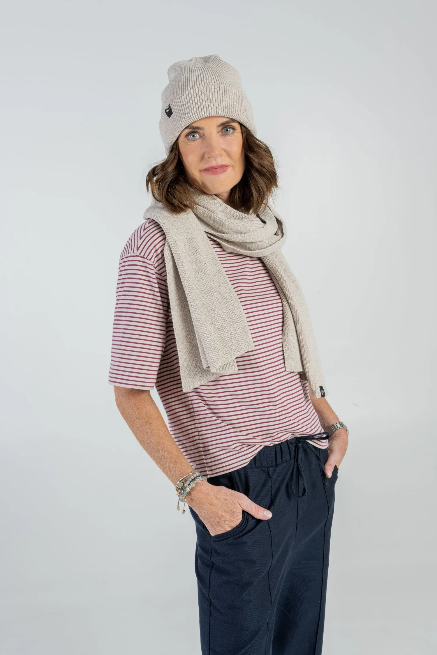 Knitted Beanie Sand sold by Ivalo.com product image thumbnail 3