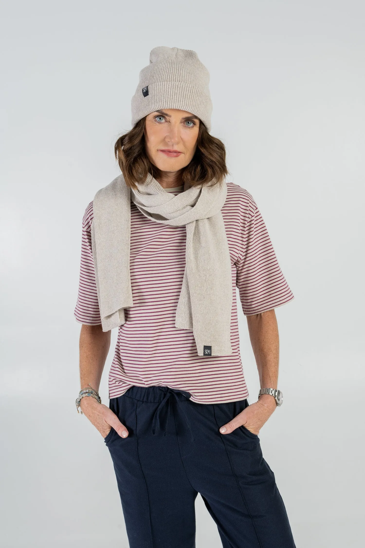 Knitted Beanie Sand sold by Ivalo.com