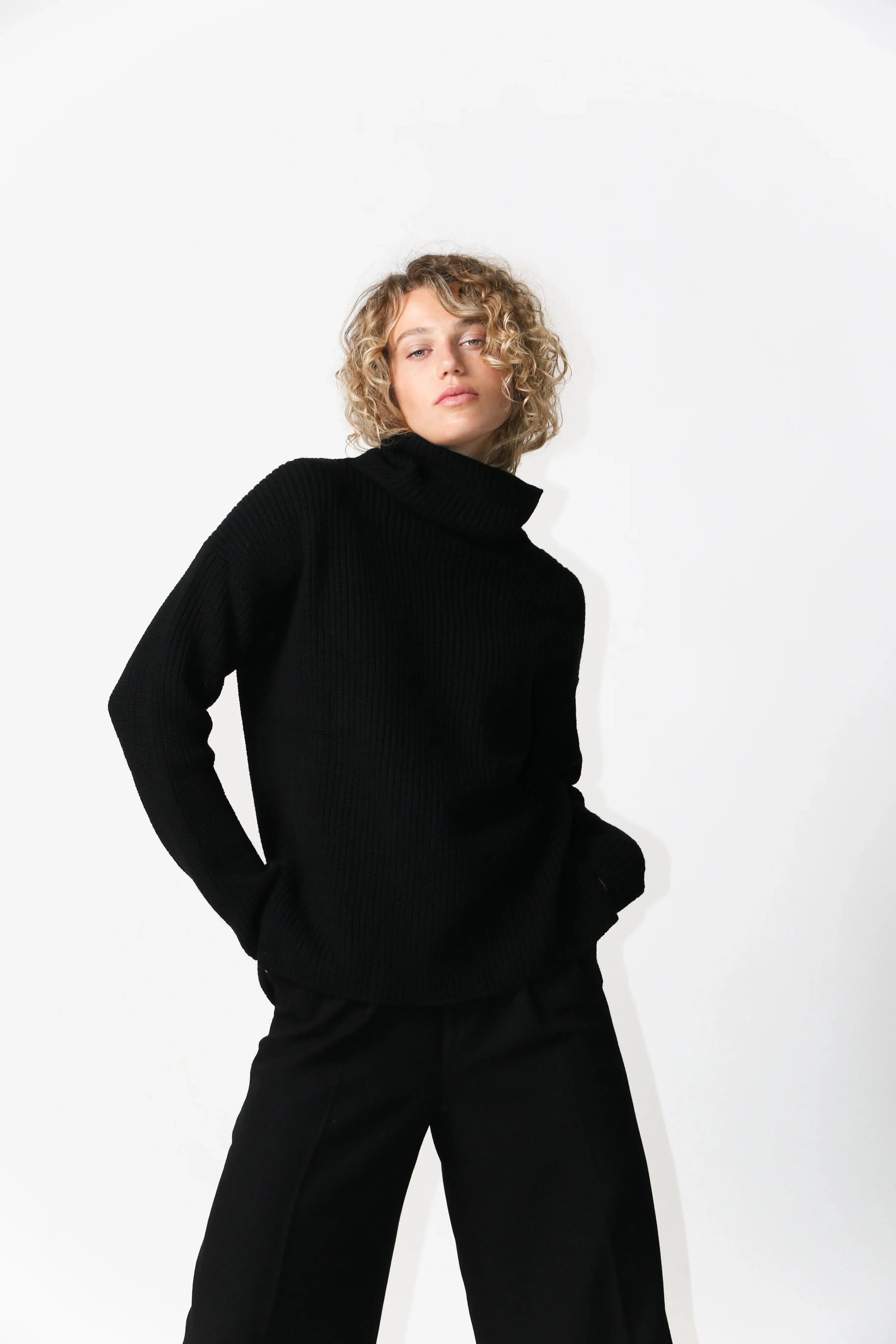 Heavy Turtleneck Knit Black sold by Ivalo.com product image thumbnail 5