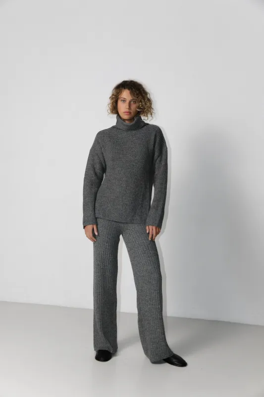 Merino Knitted Pants Grey sold by Ivalo.com