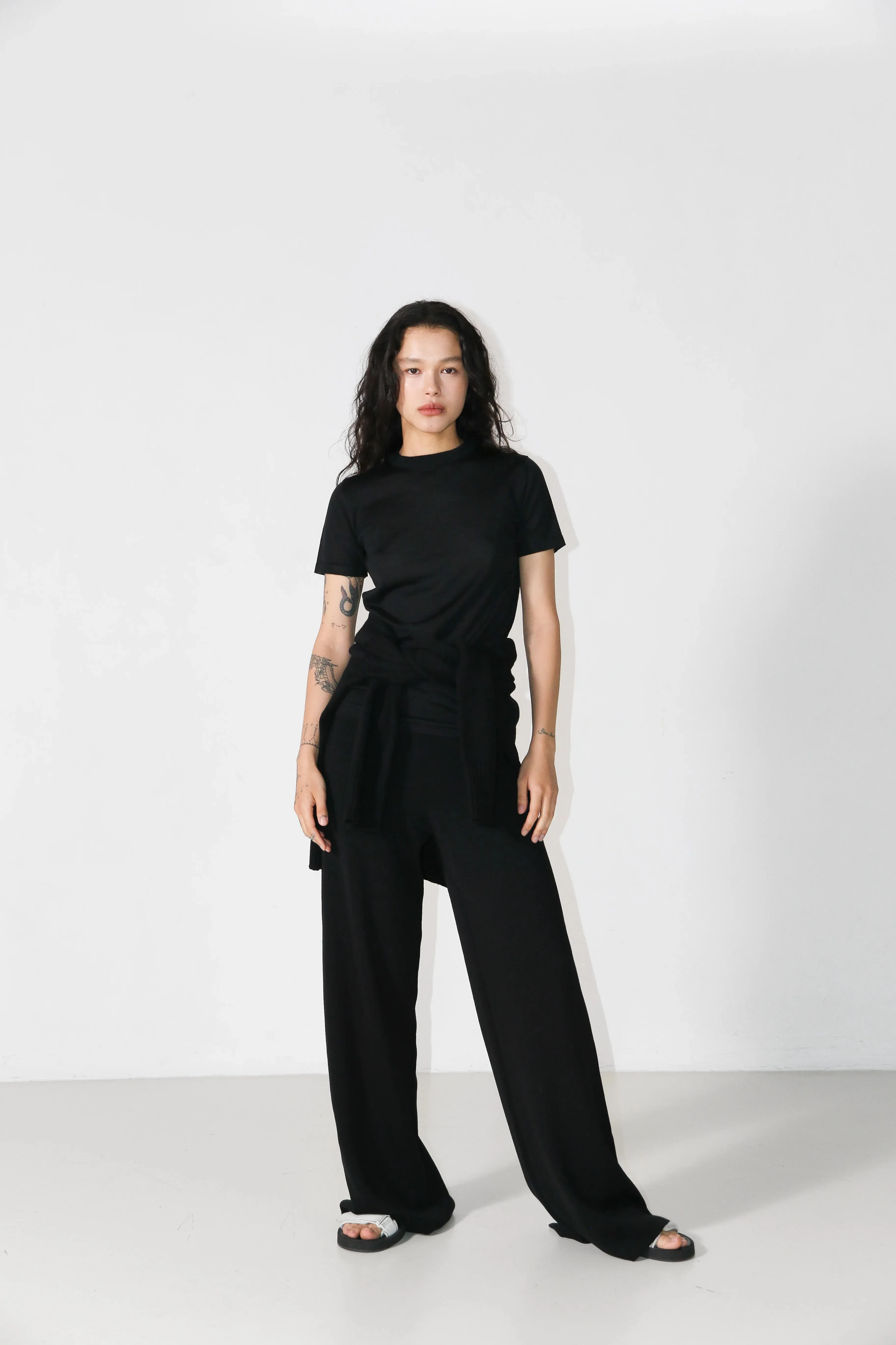 Rhea Merino T-Shirt Black sold by Ivalo.com product image thumbnail 3