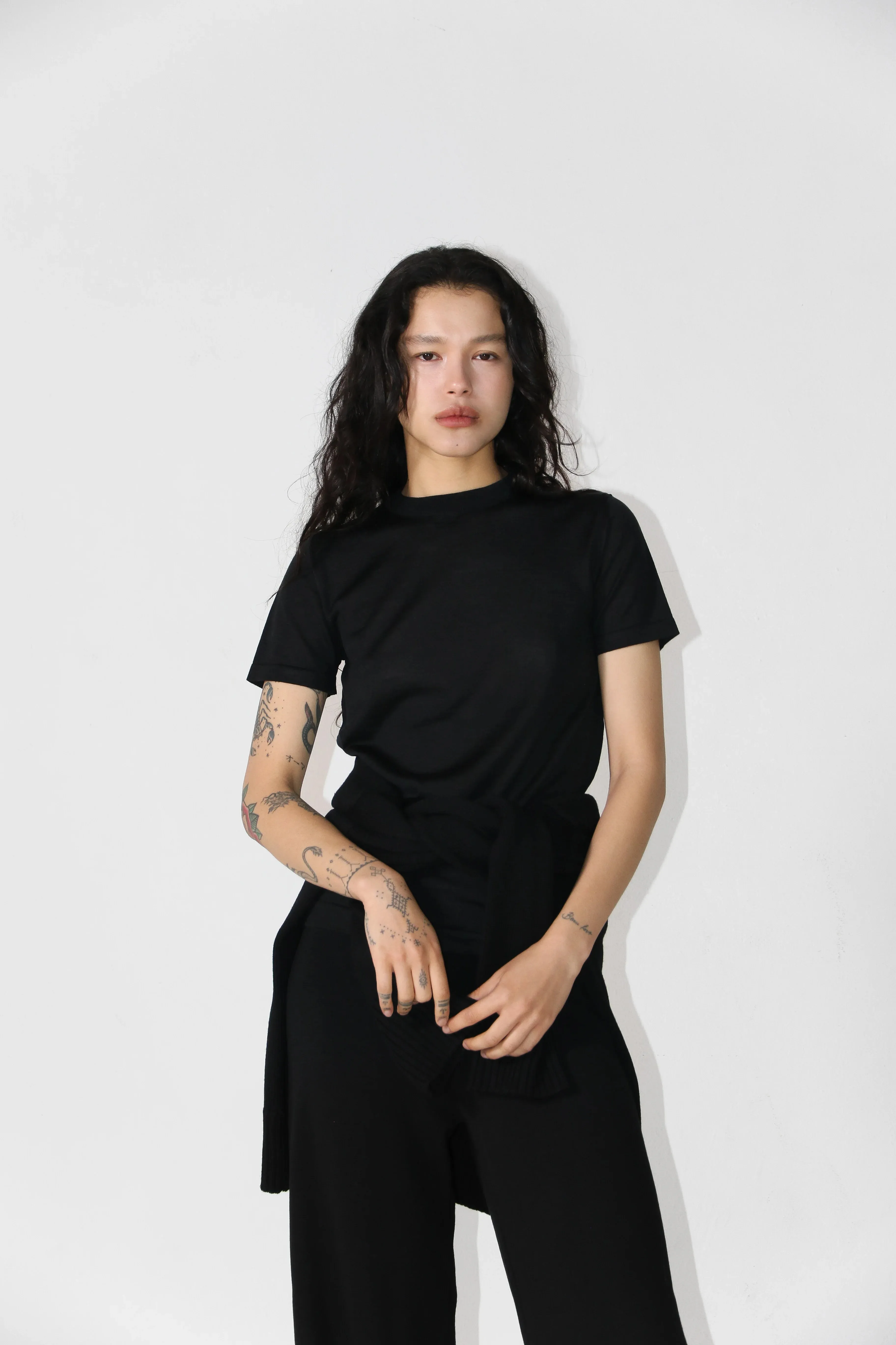 Rhea Merino T-Shirt Black sold by Ivalo.com product image thumbnail 4
