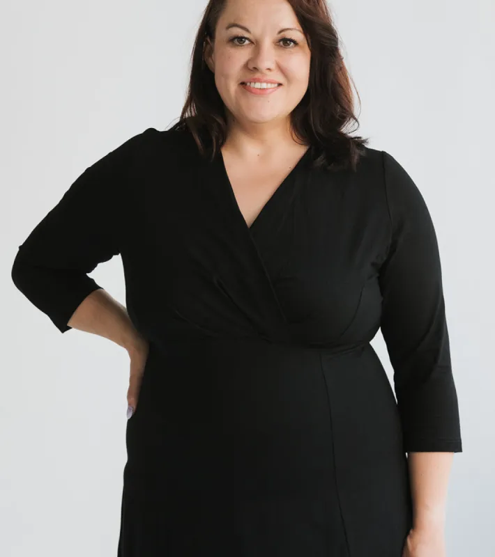 Pleated Dress Bambu Black sold by Ivalo.com