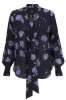 Silk Blouse With A Sash Rose sold by Ivalo.com