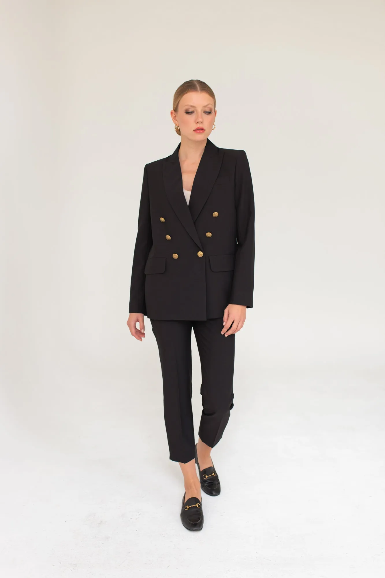 Double-Breasted Blazer Black sold by Ivalo.com product image thumbnail 2