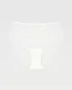 Lace High Cut Briefs Blanche White sold by Ivalo.com