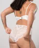 Lace High Cut Briefs Blanche White sold by Ivalo.com