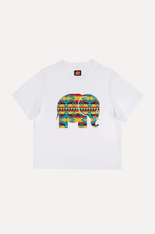 Women's Navajo Organic T-Shirt White sold by Ivalo.com